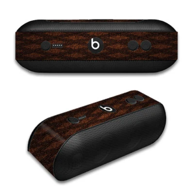 ITSASKIN1 Skin Decal for Beats by Dr. Dre Beats Pill Plus / brown background