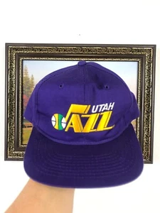 Gorra DE COLECCIÓN Utah Jazz Starter Años 90 NBA Púrpura Rara Hype Adulto Snapback Para Hombres - Imagen 1 de 6