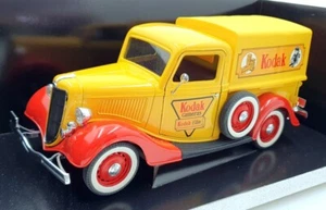 Solido Scala 1/18 Diecast 8019 - Ford Pickup Kodak - Giallo - Foto 1 di 5