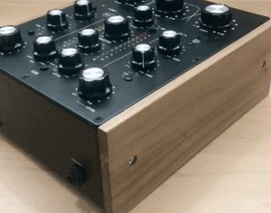 Omnitronic TRM-202 402 mejillas de madera de nogal - mezclador no incluido - Imagen 1 de 2
