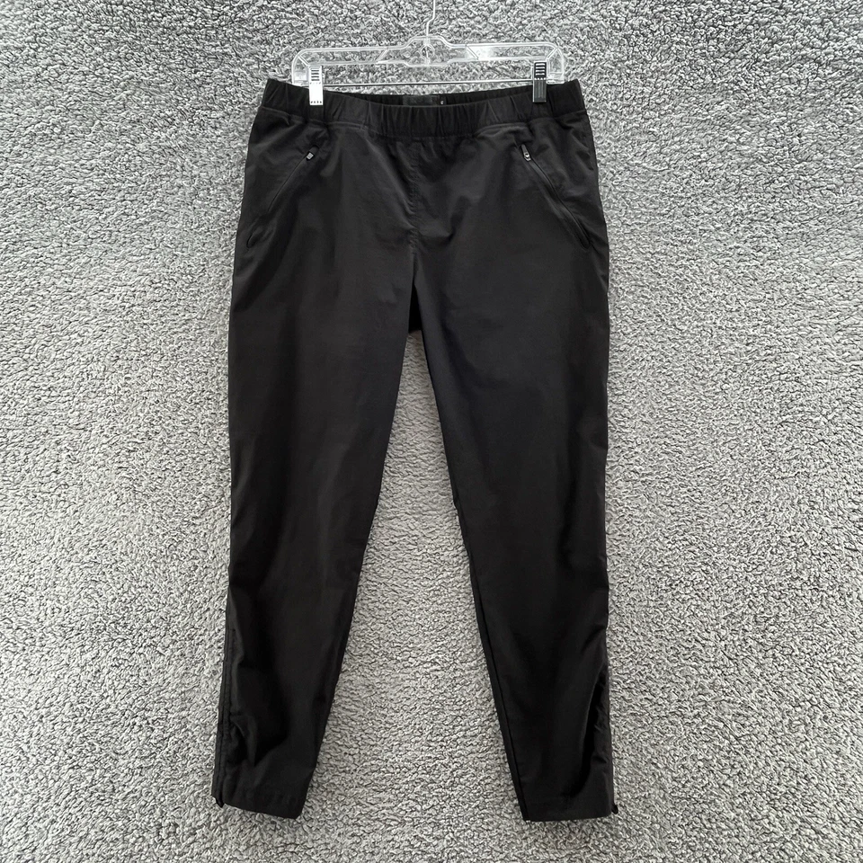 Pantalones Gramicci para mujer 12 negros de nailon pantalones tirar al aire libre escalada senderismo tobillo Foto 1 de 4