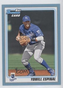 2010 Bowman Prospects Blue /520 Yowill Espinal #BP84