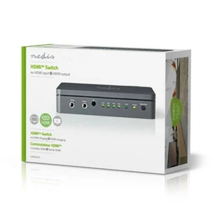 NEDIS HDMI COMMUTATEUR 4 x entrées HDMI SORTIE output VSW13404AT - Photo 1/11