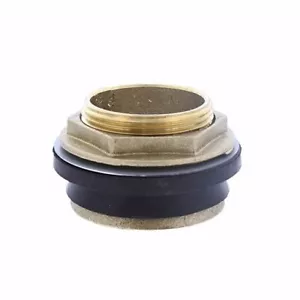 C27-150 1-1/2" Jones Stephens Closet Spud Brass - Picture 1 of 6