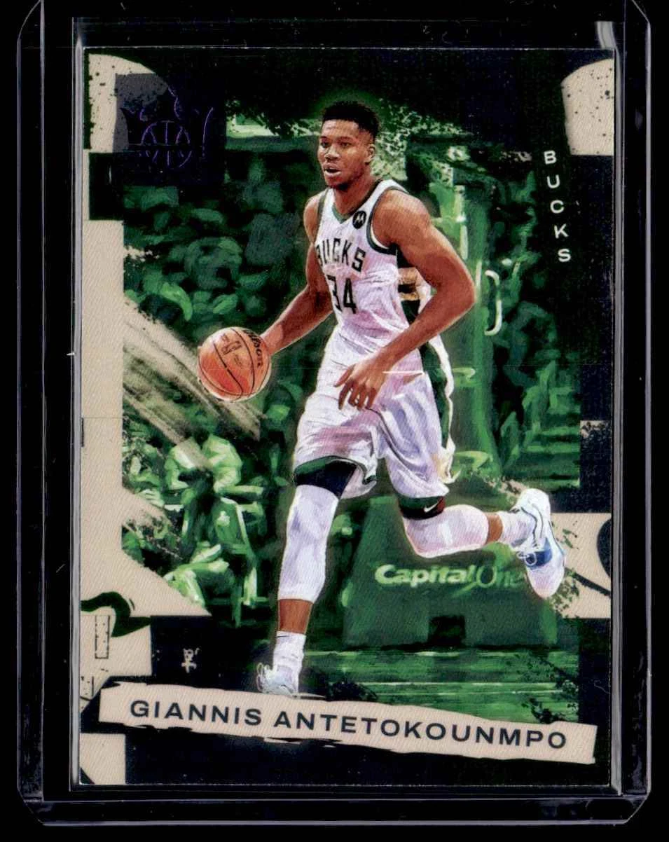 2021-22 Panini Court Kings Purple Giannis Antetokounmpo 49/49 Milwaukee Bucks