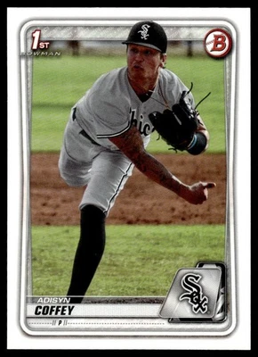 2020 Bowman Draft Adisyn Coffey Chicago White Sox #BD-87 - Image 1 of 2