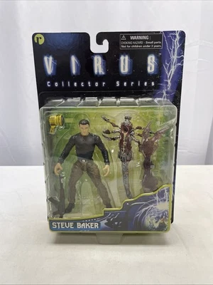 Figura de acción VIRUS Collector Series Steve Baker RESAURUS 1998 FIGURA RARA ¡NUEVA! Foto 1 de 2