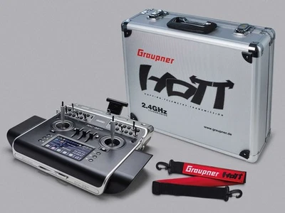 GRAUPNER MC-32ex Sender HoTT 2.4GHz Fernsteuerung #33040 im Koffer NEU - Bild 1 von 4