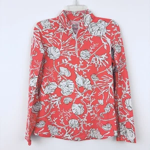 ICIKULS Quarter Zip Top Gr. S Shell Print UPF 50 Sun Shirt Langarm Golf - Bild 1 von 12