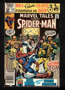 Marvel Tales #133 Reimpresiones Amazing Spider-man 156 Capitán Gran Bretaña 1981 En estado bastante bueno- - Imagen 1 de 14
