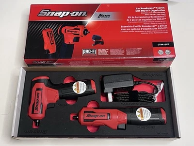Snapon 1/4” Micro Screw Driver Set Nano CTNN13KF Pro-fi New In Box  - Image 1 of 4