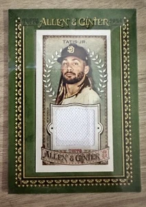 2024 Topps Allen & Ginter #MFR-FTJ Fernando Tatis Jr Mini Framed Relic Padres - Picture 1 of 2