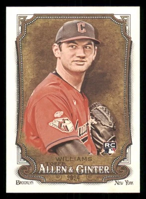 2024 Topps Allen and Ginter #23 Gavin Williams RC - Image 1 of 2