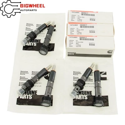 OEM 3926817 6x Fuel Injector 94-98 Bosch 94-95 Auto Dodge RAM Cummins 370HP 12V - Изображение 1 из 4