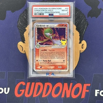 PSA 8 NM-MINT 2021 Pokemon Celebrations Collection GARDEVOIR EX #93 Holo - Image 1 of 3