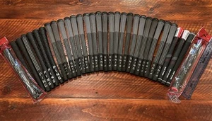 Vintage Golf Pride Ping Dylagrip (21) Black White 11” + Extra 11 Grips 32 Total - Picture 1 of 20