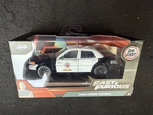 Fast & Furious Jada 1/32 scale Crown Victoria police car RARE 2025 - Picture 1 of 2