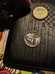 Rare 1949 Misaligned Die U.S. Mint Error Jefferson Nickel, Mistrike   See Rim - Picture 1 of 1