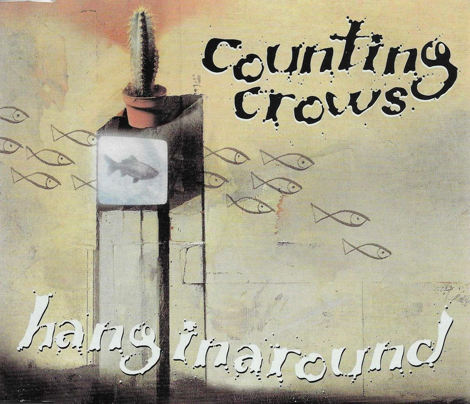 COUNTING CROWS Hanginaround w/ UNRELEASED & LIVE CD Single SEALED USA seller - Image 1 of 1