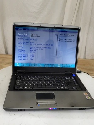 GATEWAY MX6448 MA3 Laptop AMD TURION 64 X2 MOBILE TL-50 1GB - Image 1 of 4