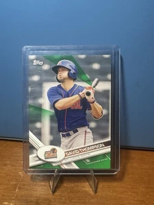 2017 Topps Pro Debut Green 48/99 David Thompson #29 - Picture 1 of 3