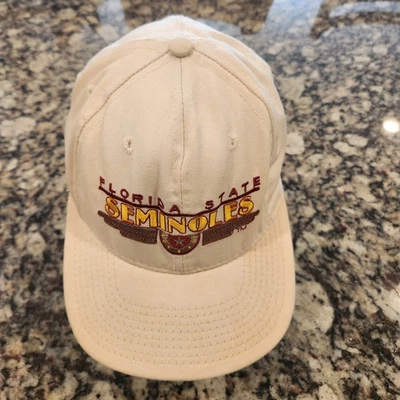 De colección Florida State Seminoles Snapback Gorra Deletrear Fútbol Leer Descripción Foto 1 de 4