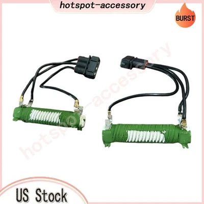 Resistencia del ventilador de refrigeración del motor 701959263D 2 piezas para VW EuroVan Transporter 93-03 Foto 1 de 4