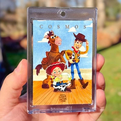 2025 Kakawow Cosmos Disney Toy Story Sketch Card #1/1 US Seller Woody Buzz - Image 1 of 3