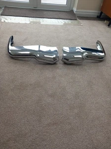 VAUXHALL PA CRESTA/ VELOX SALOON/ ESTATE NEARSIDE PLUS OFFSIDE BUMPERS. - Picture 1 of 3