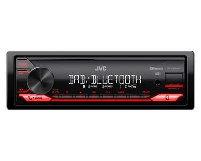 JVC KD-X282DBT 1-DIN Autoradio (DAB+, Bluetooth) #1907543 - Bild 1 von 3