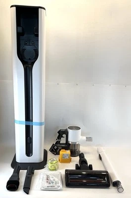 LG CordZero WiFi Bagged Cyclonic White Stick Vacuum W/ Auto Empty A931KWM READ - Image 1 of 4