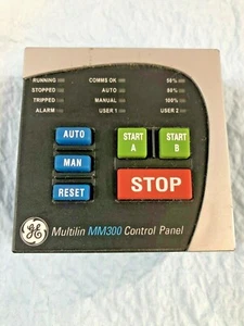 GE Multilin MM300 Control Panel. BCP ( Basic Control Panel) RS485. Used surplus - Picture 1 of 5