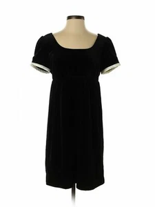 Behnaz Sarafpour for Target Size 7 Black Velvet Cap Sleeve Baby Doll Dress - Picture 1 of 6