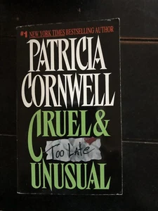 Cruel & Unusual By Patricia Cornwell-A Kay Scarpetta Novel - Bild 1 von 2