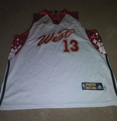 Vintage Adidas #13 Nash 2007 Las Vegas NBA West All Star Jersey 2XL 52 - Image 1 of 4