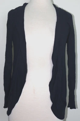 Suéter para mujer MERONA ligero frente abierto cárdigan azul marino talla pequeña Foto 1 de 4