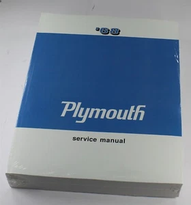 NEW 1968 Plymouth Service Manual - Picture 1 of 1