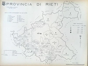 1938 COMUNI PROVINCIA RIETI BORBONA CASAPROTA ASPRA GRECCIO AMATRICE CONFIGNI - Imagen 1 de 1