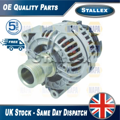 Fits Saab 9-3 1998-2003 9-5 1997-2009 2.0 2.3 Alternator Stallex 93184940 - Image 1 of 2