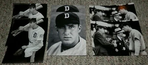 Hank Greenberg SIX COUNT (6) Photo Postcards Detroit Tigers (3 DIFF) Babe Ruth - Picture 1 of 3