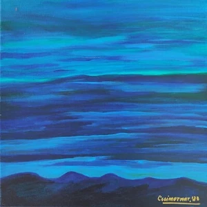 Acryl Gemälde auf Leinwand 12 x 12 Zoll - Bild 1 von 1