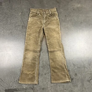 Fedups Pants Youth 8 Green Corduroy 80s Vintage USA Minor Flaws - Picture 1 of 22