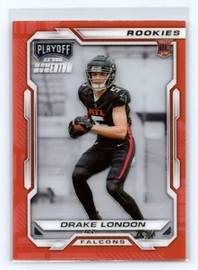 2022 Chronicles Drake London Playoff Momentum Rookies #PMR-6 Atlanta Falcons - Picture 1 of 2