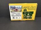 HO SCALE STRUCTURE "THE BARN OUTBUILDINGS" BY LAZER-AR #635