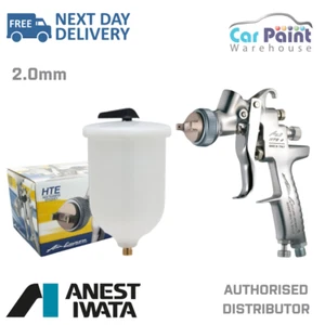 Pistola pulverizadora de alimentación por gravedad Anest Iwata AZ3 HTE 2 con control de válvula - punta de 2,0 mm HTE2 - Imagen 1 de 13