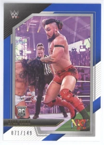 Xyon Quinn 2022 Panini WWE NXT Base Rookie Blue Parallel 71/149 RC - Picture 1 of 2