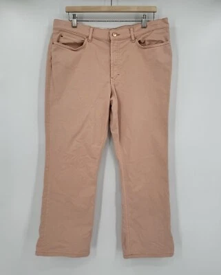 Escada Sport Womens Rose Shadow Denim Linda Slim Cropped Jeans Sz 44 US 14 - Image 1 of 4