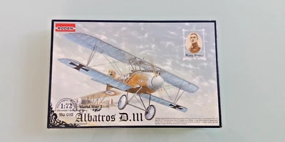 Albatros D.III "Rudolf Berthold", RODEN 012 kit in plastica da assemblare, 1:72 - Immagine 1 di 4