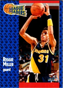 Reggie Miller 1991 Fleer #226 Basketball Card - Picture 1 of 2