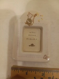 Classic Pooh Piglet Magnet Frame by Charpente - vintage Disney - Picture 1 of 5
